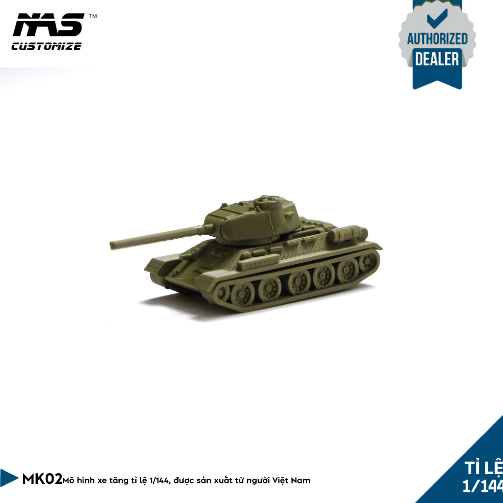 [NAS] รถถังรัสเซียสเกล 1/144 รุ่น T-34-85. พวงกุญแจโมเดลรถถังรัสเซีย ที 34 85 สเกล 1:144