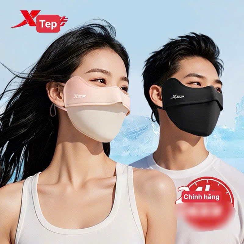 หน้ากาก XTEP UNISEX ของแท้สําหรับผู้ชายและผู้หญิง