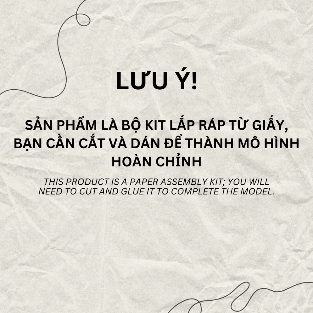 โบอิ้ง 747-8F Nippon Cargo Airlines Assembly Paper รุ่น - MohinhgiayVN - รูปที่ 3