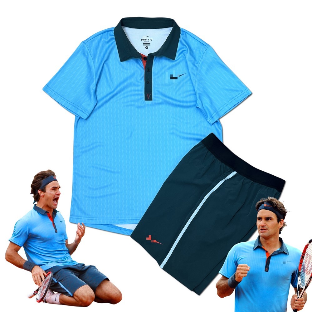 เสื้อผ้าเทนนิส Roger Federer Roland Garros 2009 ของ pickleball, ชุดกีฬา Roger Federer