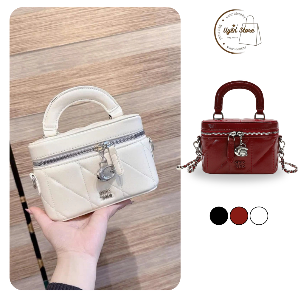 Chio2nd Womens Trunk Bag High Quality Luxury Crossbody Bag Size 18cm Super Beautiful - DK999