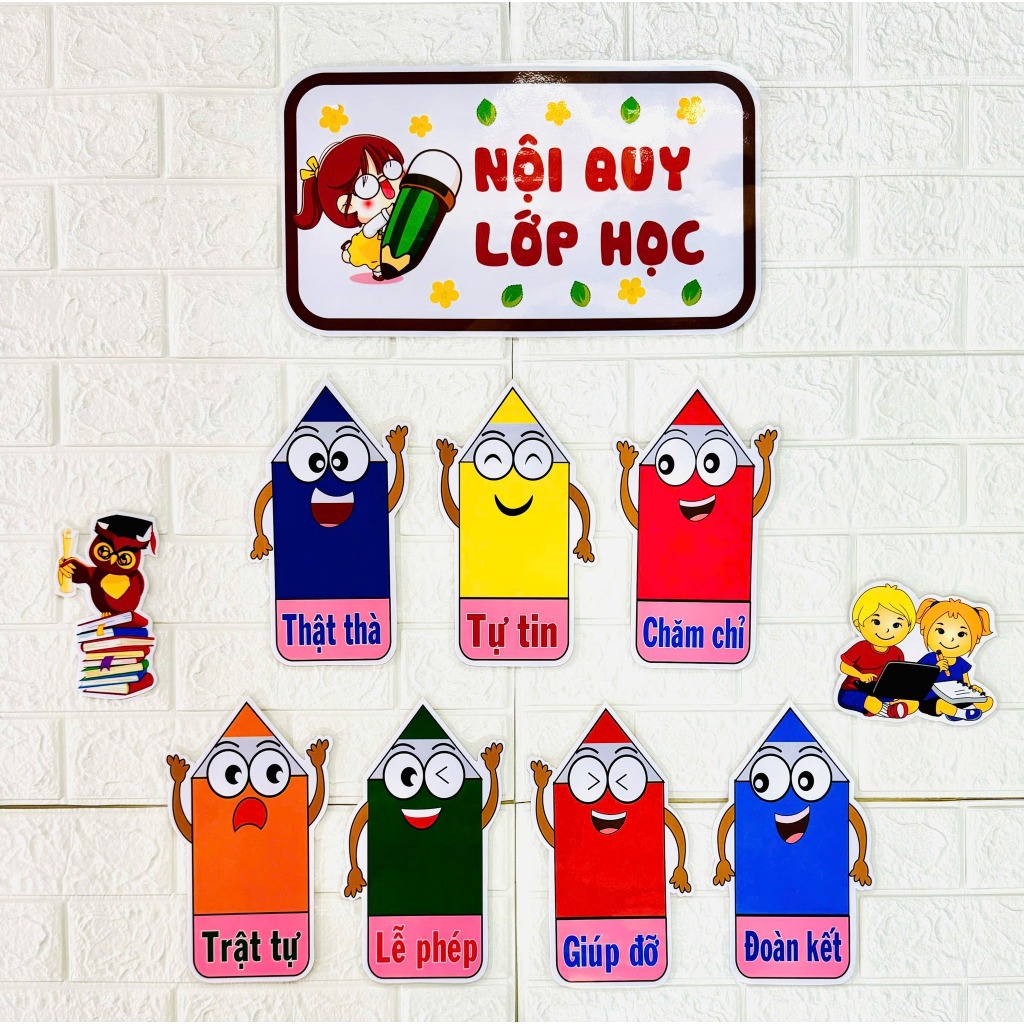 CLASSROOM RULES - SYNTHESIS OF RULES & CLASSROOM DECORTATION