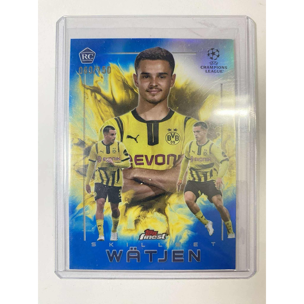 การ์ดฟุตบอล M194 Kjell Watken Borussia Dortmund Skillset RC Topps Finest /150 2024/25