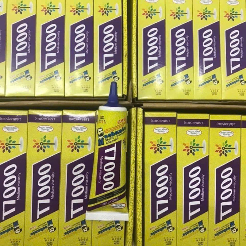 กาว T7000 (สีดํา),T8000 (ใส),T9000 (สีขาวขุ่น) 50ml