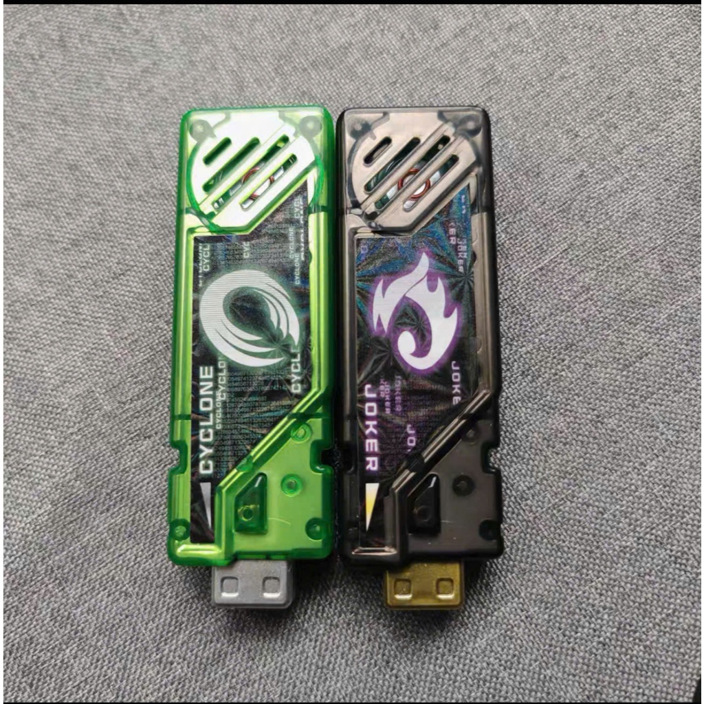 MEMORY KAMEN RAIDER JOKER CYCLONE TOY REPAINTED พร้อม BMG และโทรศัพท์