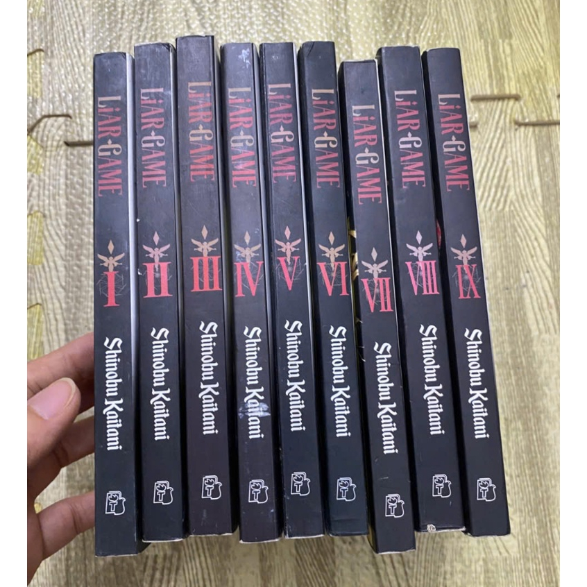 ชุดโน๊ตบุ๊ค truen.trah เก่า 9q Liar Game Liargame T1-9