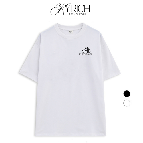 Richky Hanoi Premium Tee Logo ซ้าย Mercedes Maybach Luxury Car