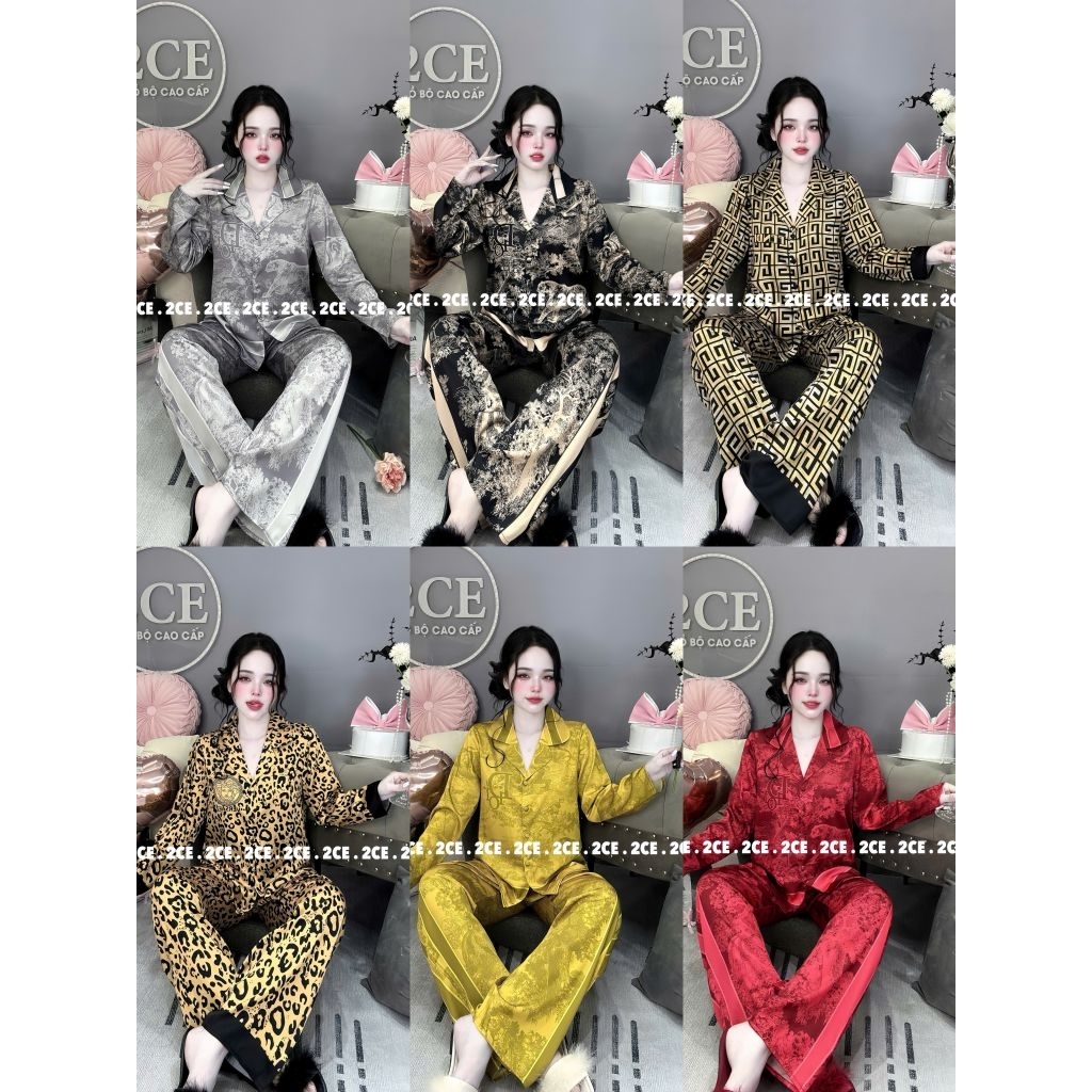 [2CE]DESIGNED LATIN SILK SET