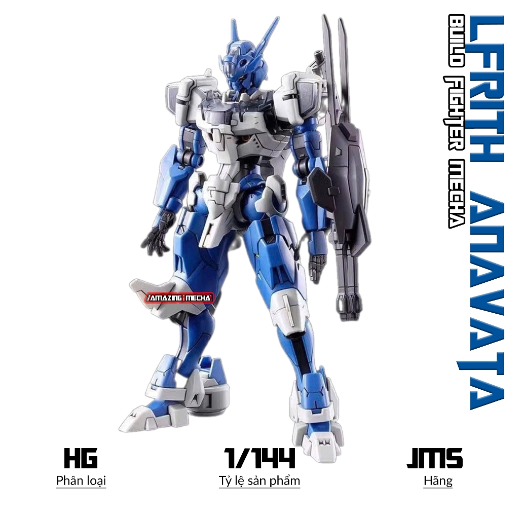 HG Lfrith Anavata Model, 1/144 Mecha, ประกอบของเล่น