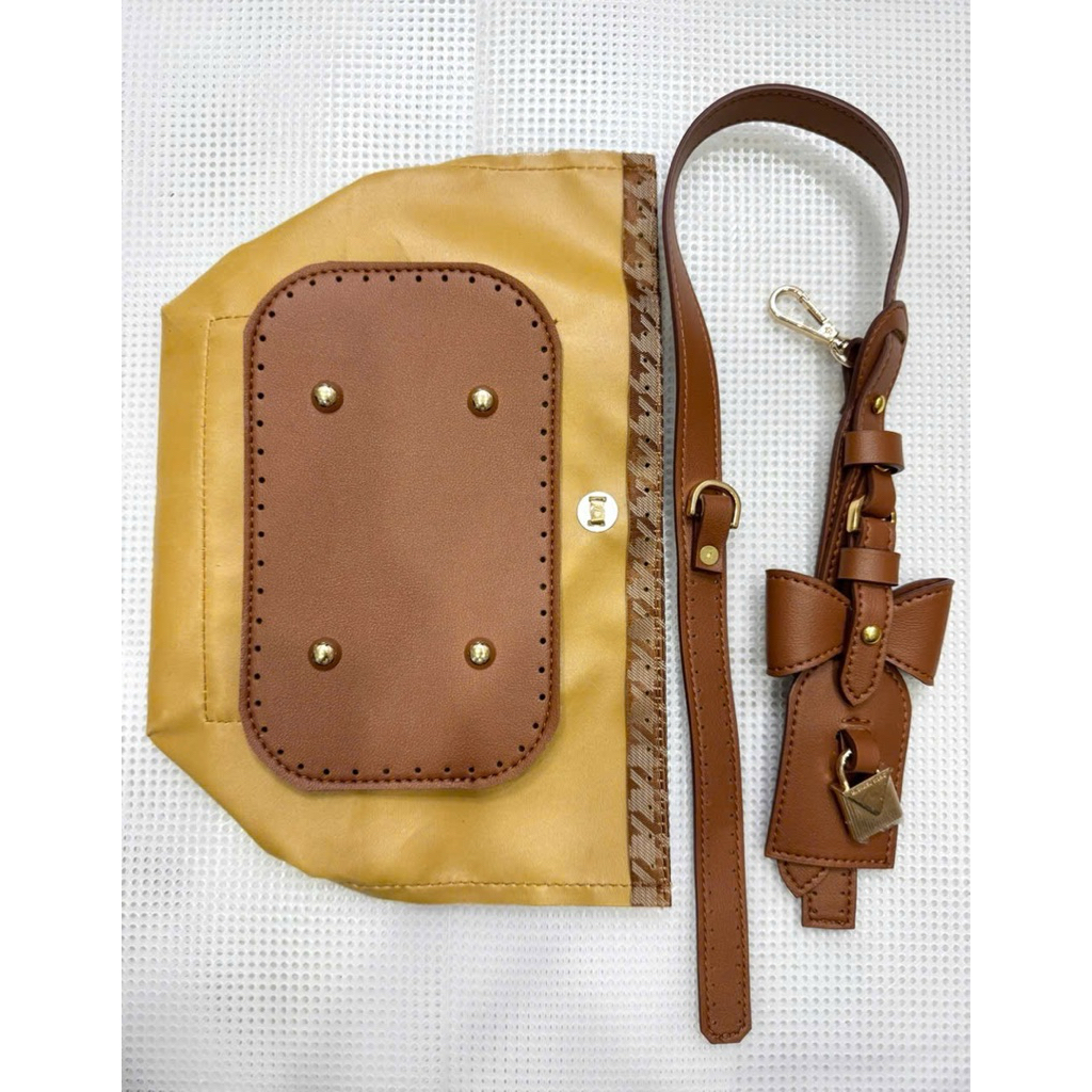 กระเป๋าหนัง PU Set ALWAYS FUN มีโบว์ (โบว์ LV) - รูปที่ 6