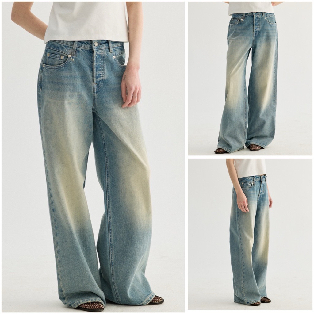 [Em.Cloud] CC The Mind 021 Long Straight Jeans