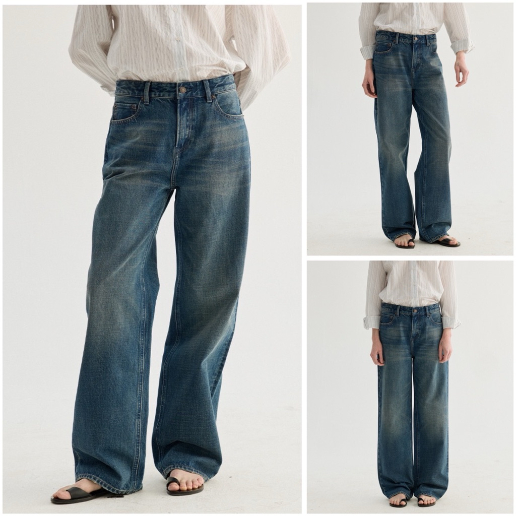 [Em.Cloud] CC The Mind 019 Long Straight Jeans