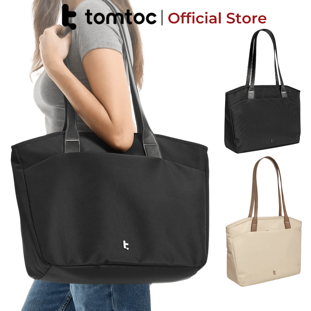 Tomtoc Versatile-T23 Tote กระเป๋าถือสําหรับ macbook/แล็ปท็อปสูงสุด 16 นิ้ว กันน้ํา 1 ปี