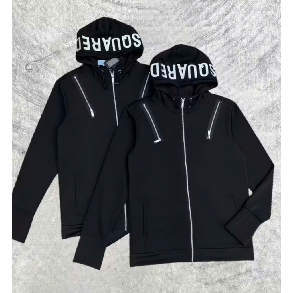 Dsq เสื้อกันแดดสําหรับบุรุษและสตรีพร้อมหัวเข็มขัดไหล่ 2 หัว ร้อนมาก - เสื้อกันแดด Dsq2 พร้อมเกล็ดสีท