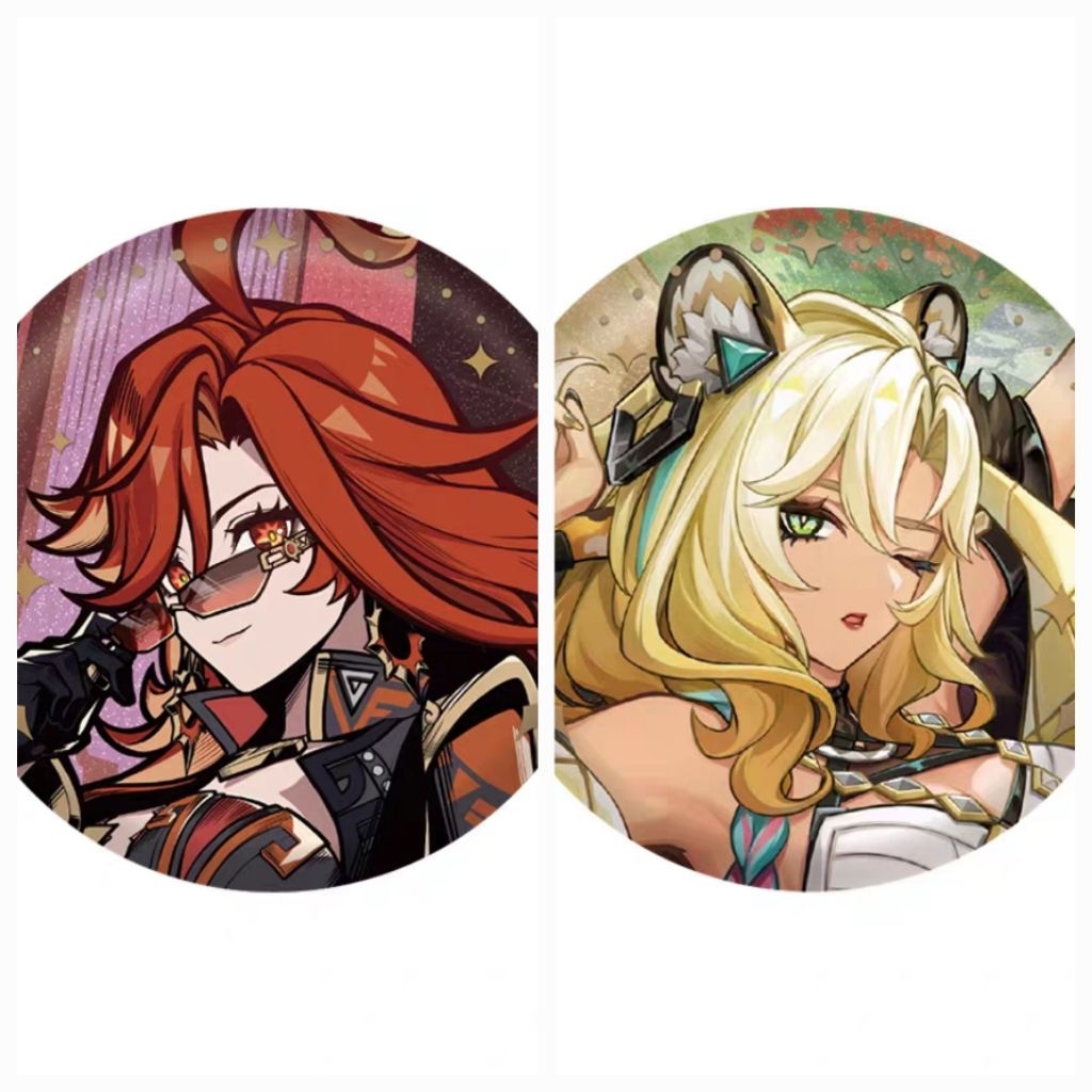 (ของแท้) ตรา Mavuika Xiolen GI Natlan - ตรา Genshin Impact