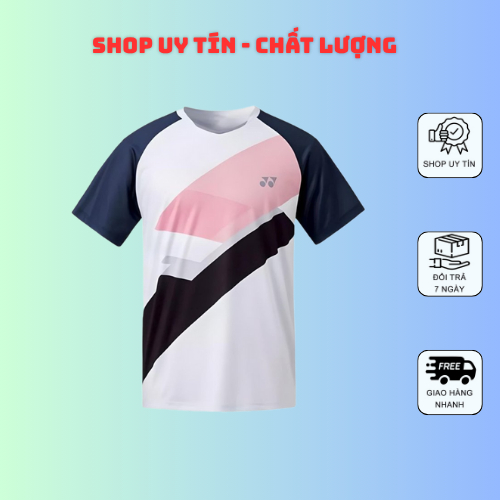 โยเน็กซ์ ชุดเสื้อผ้าแบดมินตันชายและหญิงที่มีลวดลายสวยงามสุด ๆ ยืด 4 ทาง ซับเหงื่อ ก24