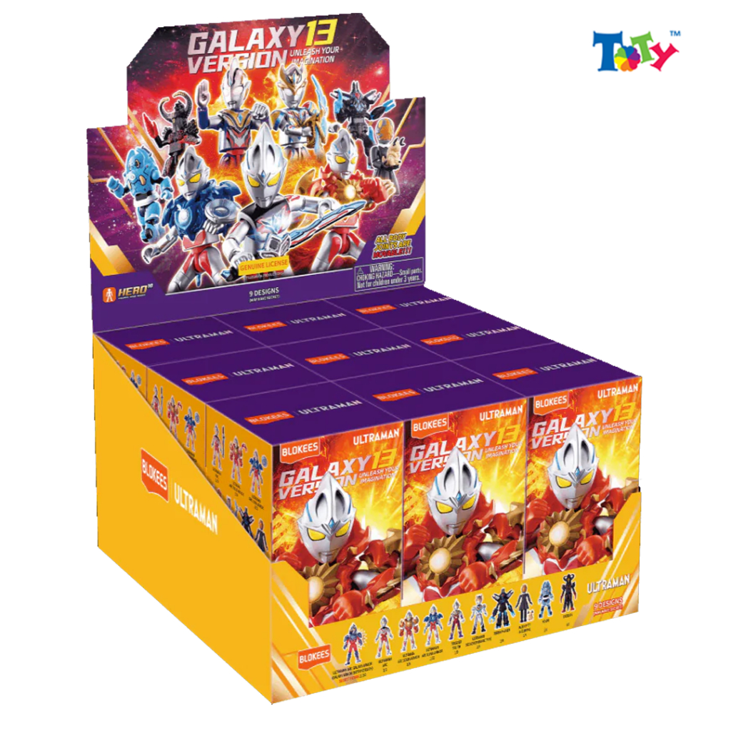 Ultraman Photoelectric Superman Blind Box Model - GV13 - Unleash Your Imagination - Blokees - EU08