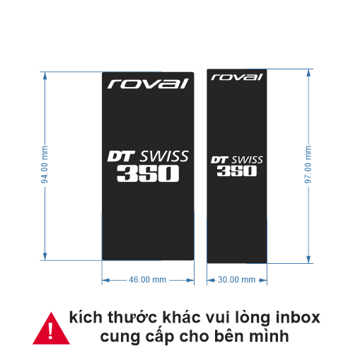 สติ๊กเกอร์ฮับ DT Swiss 350 |