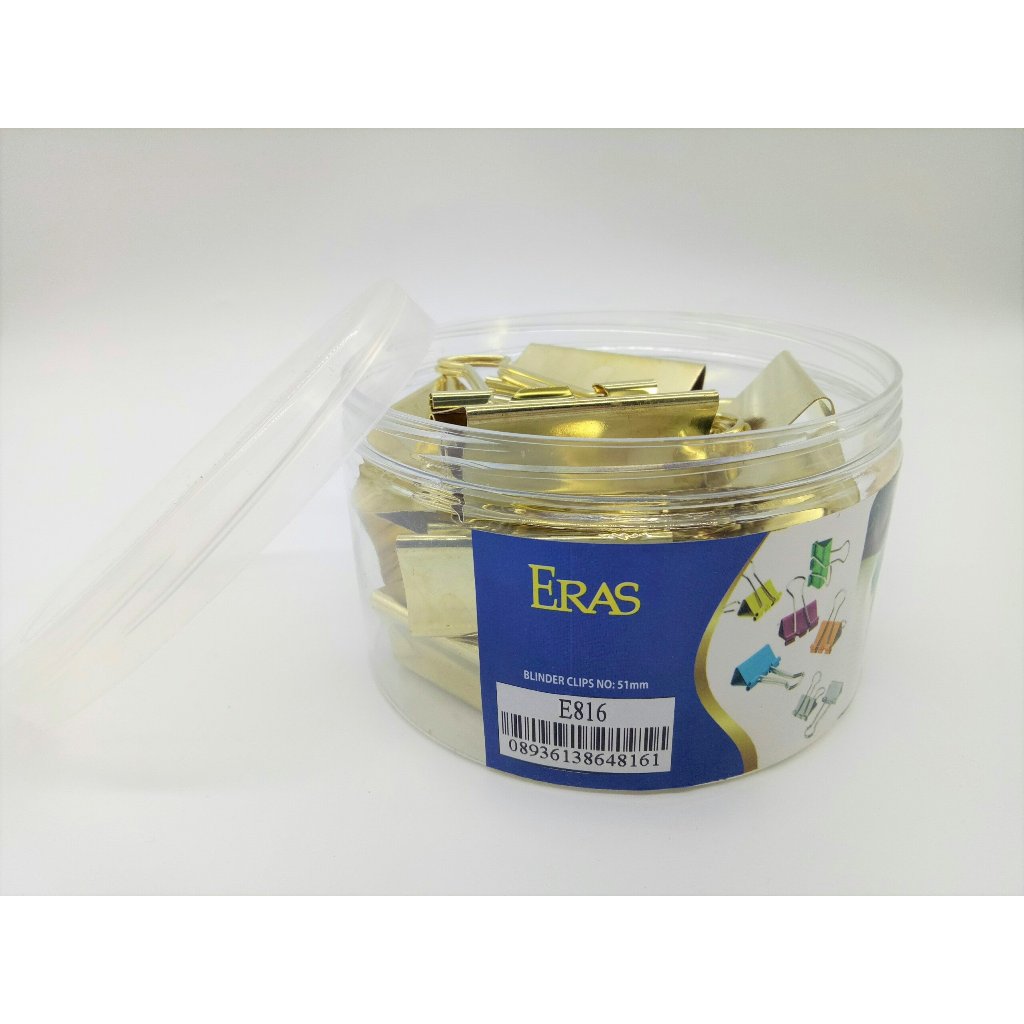 [ERASVN] Eras E816 คลิปเหล็กชุบทอง 51 มม