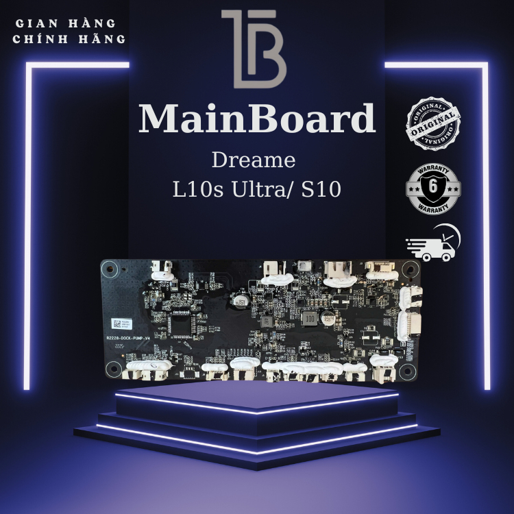 [ของแท้] สถานีชาร์จควบคุมหลัก Dreame S10/L10s Ultra. R2228_Dock_Pump_V4. อะไหล่ทดแทน