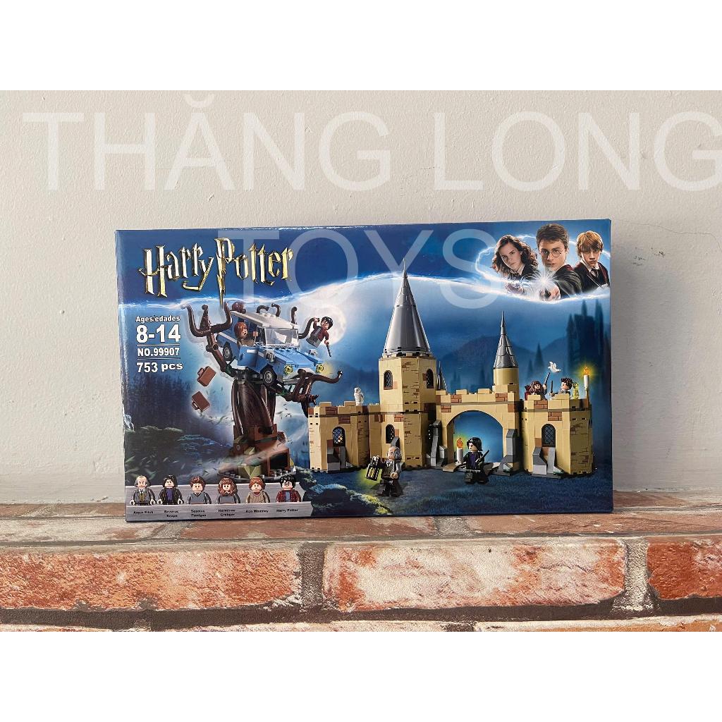 Beautiful Hogwarts City Gate 99907 6080 19082 75953 ของเล่นปริศนา Harry Potter