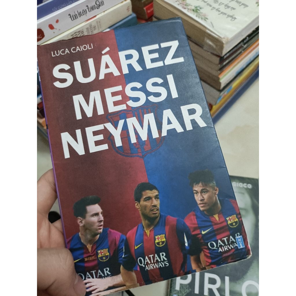 การ์ดรูปถ่าย - Suarez Messi Neymar trio - Luca Caioli
