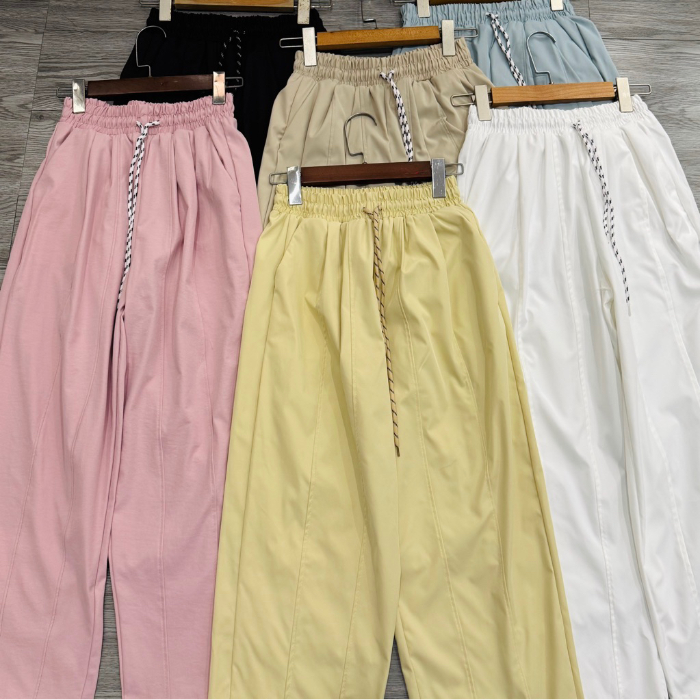SUPER HOT SUMMER KAKI WIND KAKI WOMENS BAGGY PANTS m064