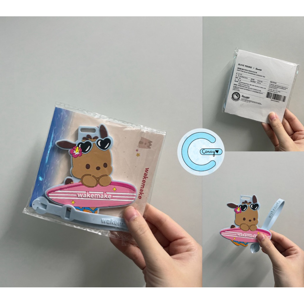 ของแท้ SANRIO WAKAMAKE LUGGAGE TAG, LUGGAGE TAG (LUGGAGE TAG)