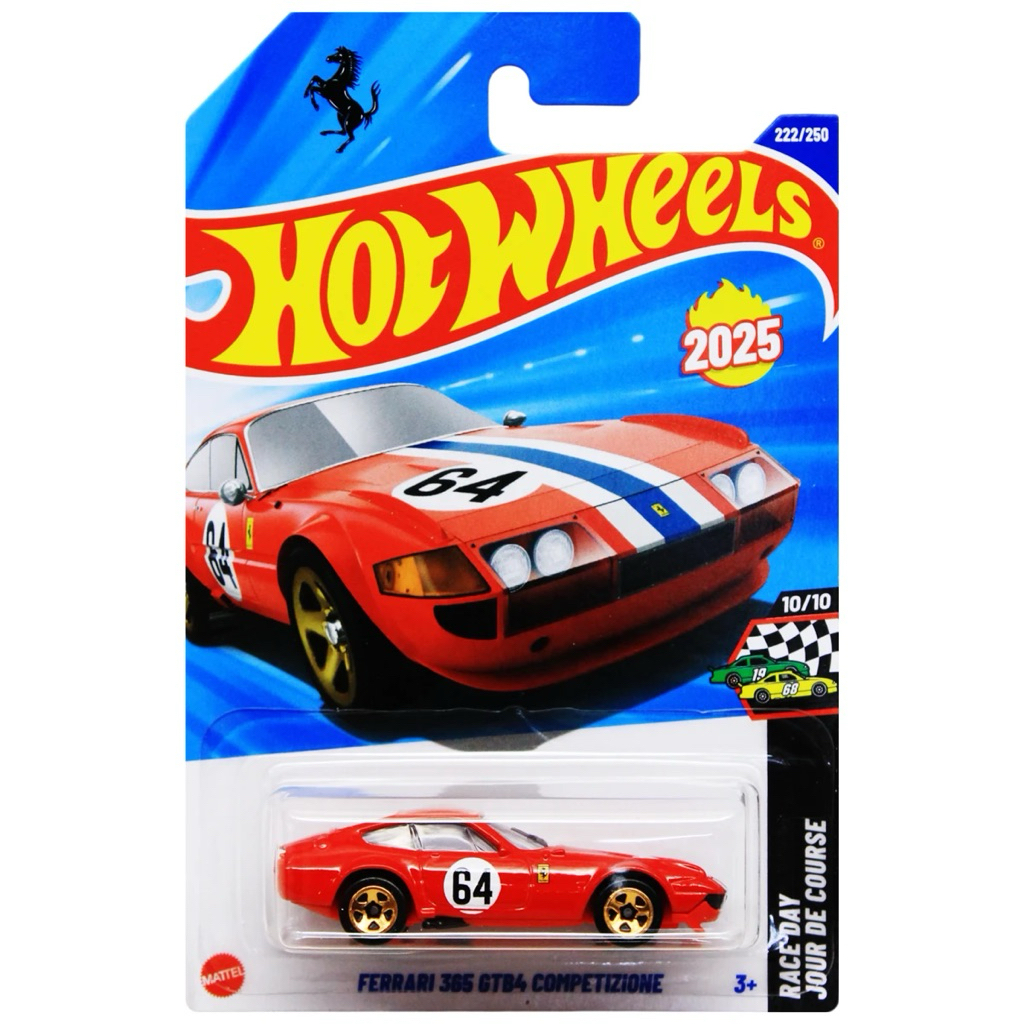รถโมเดล Hot Wheels Ferrari 365 GTB4
