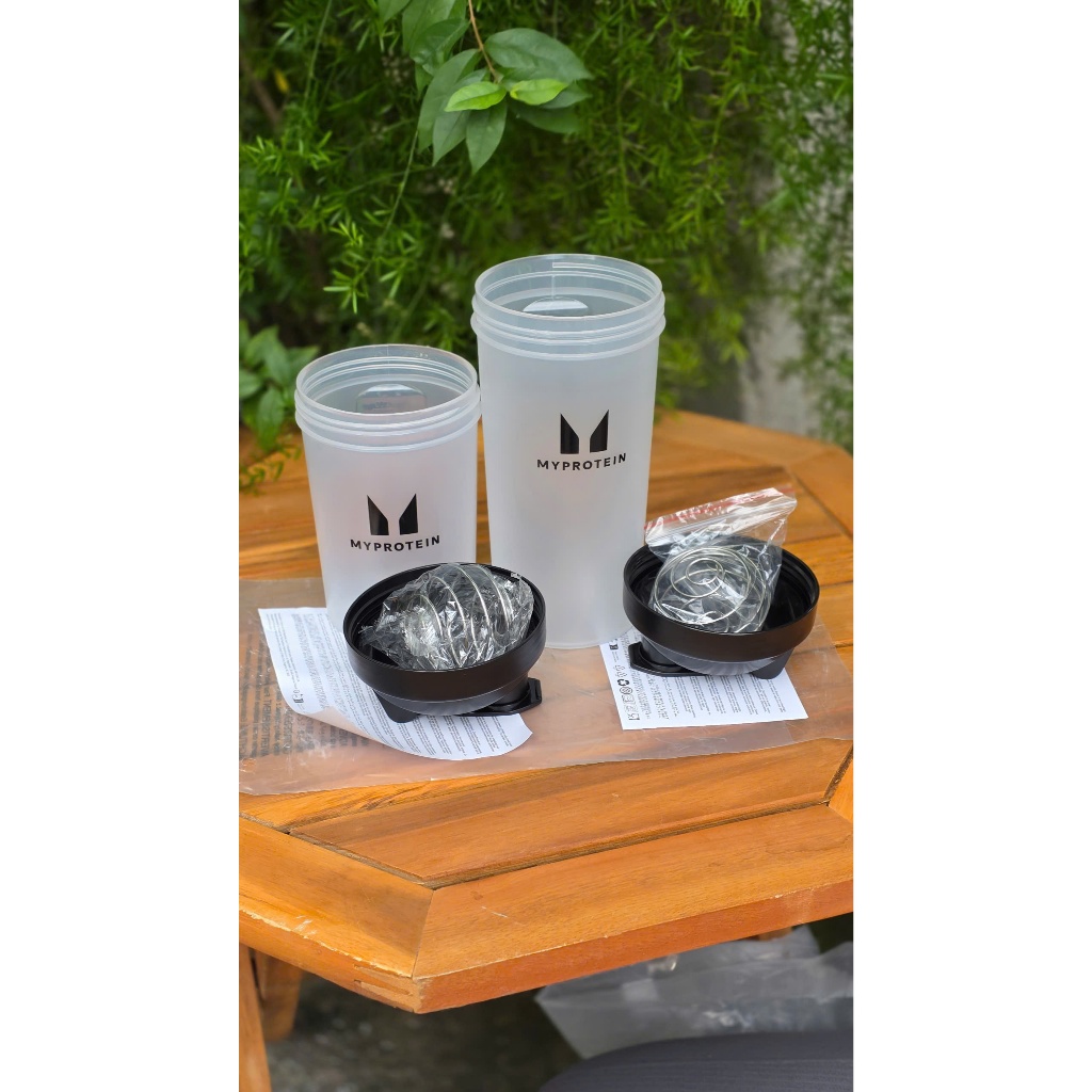 Myprotein Shaker - รุ่นใหม่ - ลูกบอลสแตนเลส