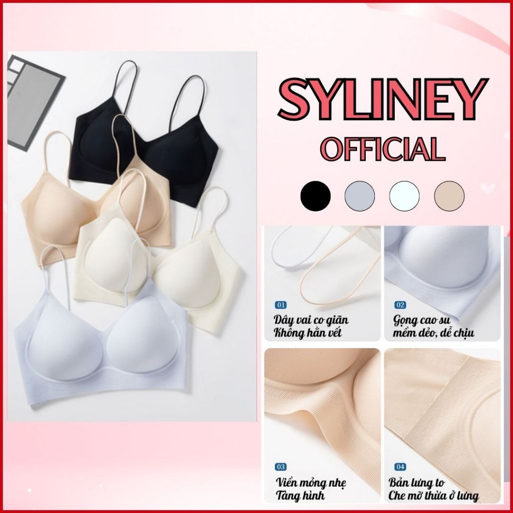 Syliney Seamless, No-Line Invisible Foundation Bra - ALOT34