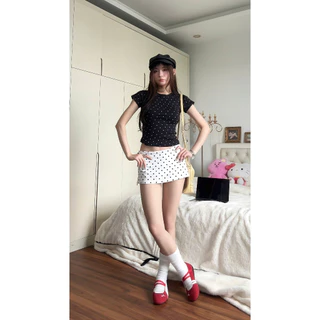 IU super flattering body shape baby tee - KILL SYSTEM