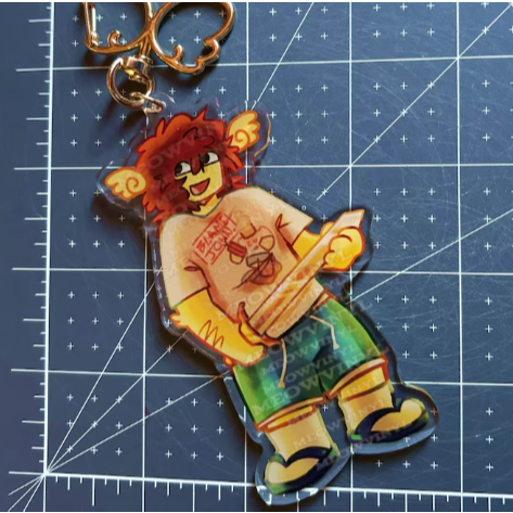 SHEDLETSKY 1x1x1x1 FORSAKEN พวงกุญแจอะคริลิค roblox 4 นิ้ว