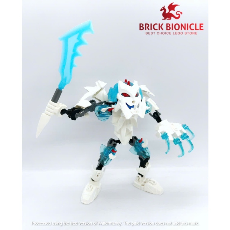 LEGO VINTAGE HERO FACTORY 3MK - HERO FACTORY ASSEMBLY TOY - 44011 Frost Beast