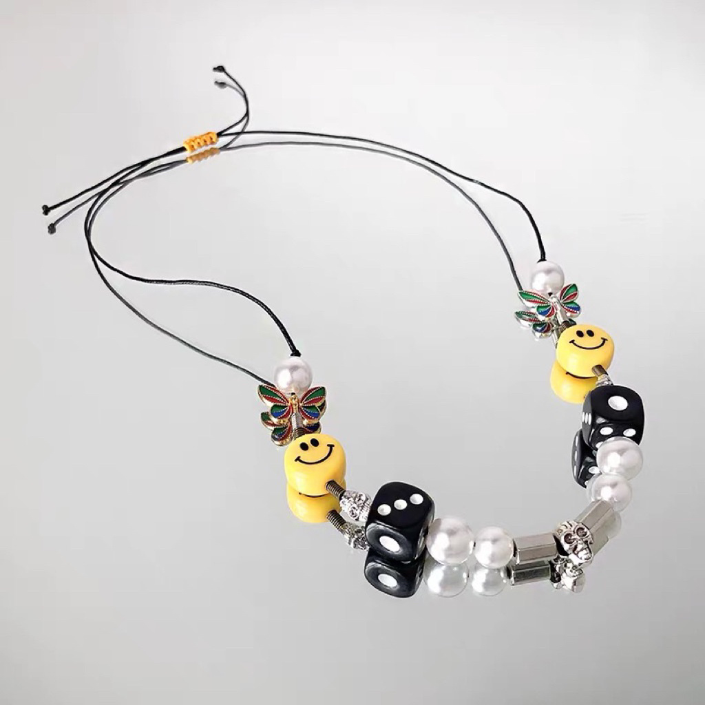 สร้อยคอ ASAP ROCKY สร้อยคอหน้ายิ้ม