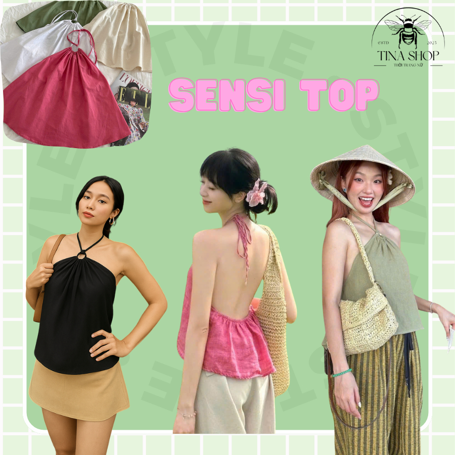 SEXY STRAP BIRDS - TINA SHOP - SENSI TOP