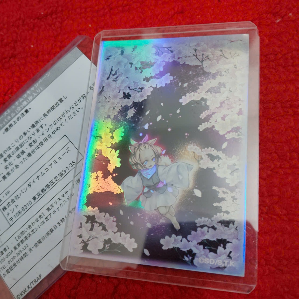 Combo 10 การ์ดครอบคลุม 61x90 มม. Yu-Gi-Oh Ash Blossom Joyous ฤดูใบไม้ผลิ V2 แขน holo D58 30Y4