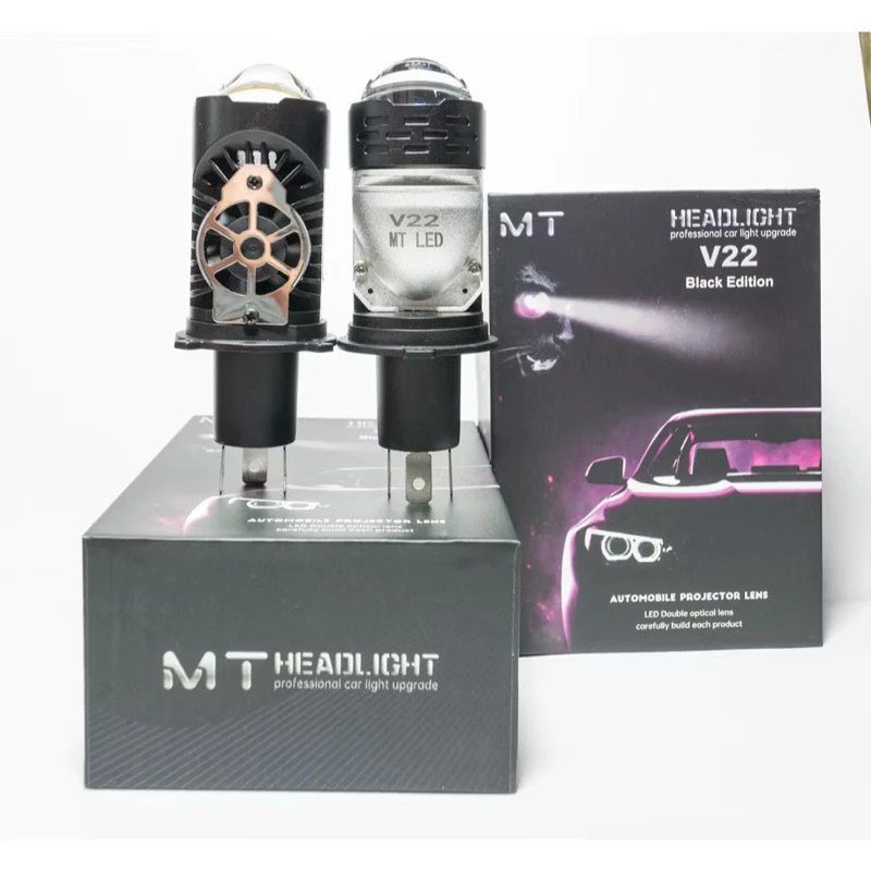 V22 ULTRA 60W หลอดไฟ LED H4 Base – แสงสีขาว เหมาะสําหรับรถทุกรุ่น