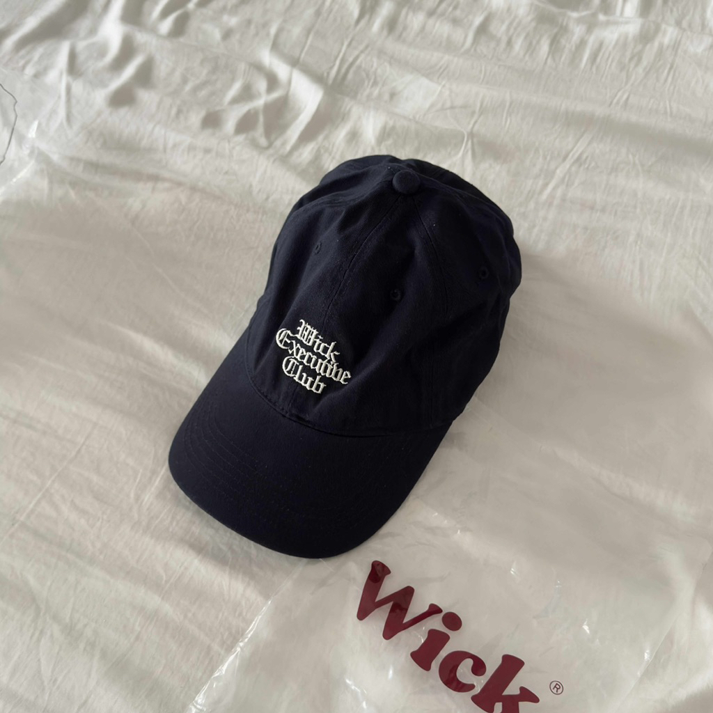 WICK EXCLUSIVE CLASSIC WASHING CAP-สีดํา