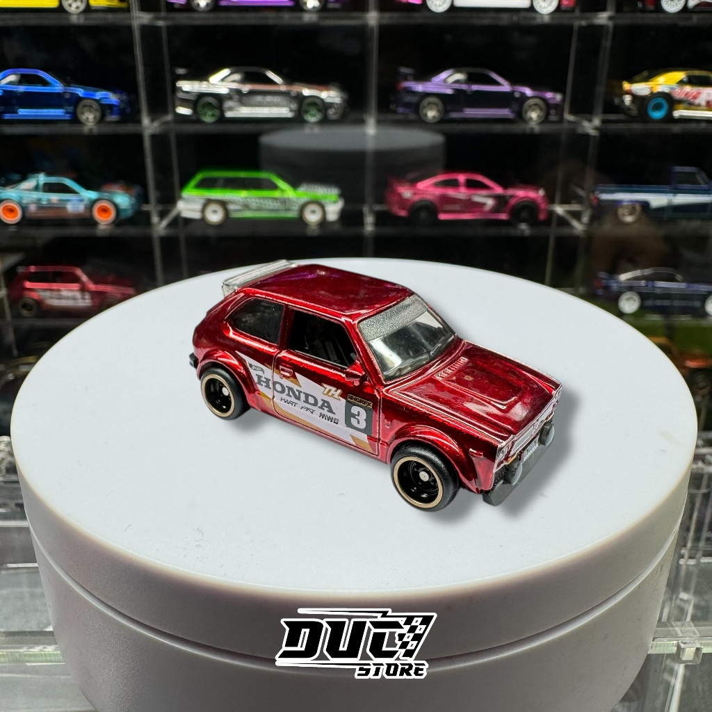 Ducstore รถโมเดล JBC46 Hot Wheels STH Loose 73 Honda Civic Custom - STH M CASE 2025