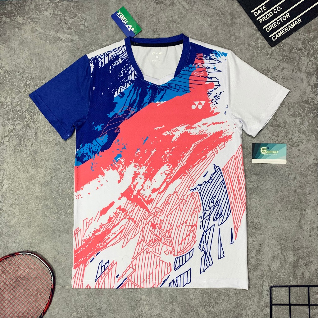 เสื้อแบดมินตันโยเน็กซ์รุ่นใหม่สําหรับผู้ชายและผู้หญิงเบาสุดๆผ้าเซซามีแบบเท่และทนทาน-CTH24