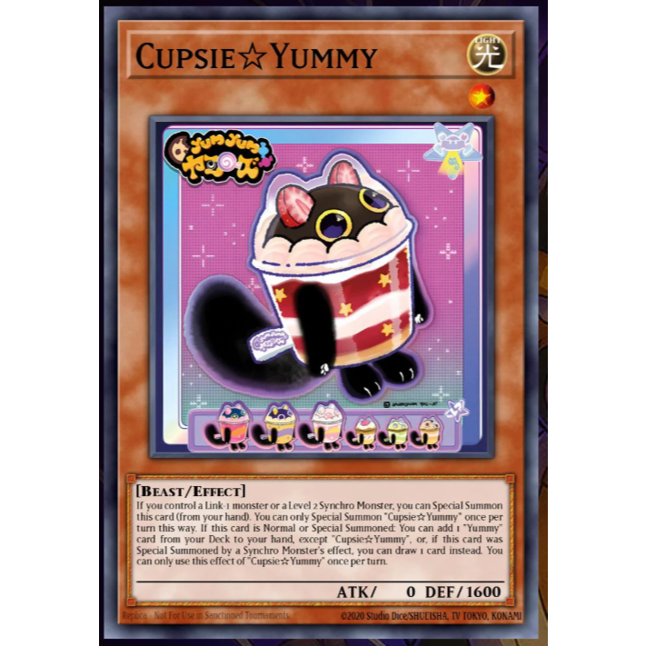 YMS - [การ์ด Yugioh] - [TCG-UK] - JUSH-EN016 - Cupsy Yummy - Ultra Rare