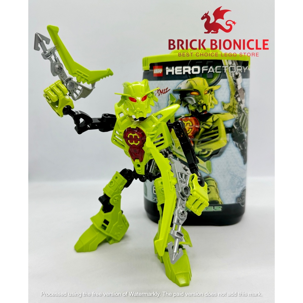 LEGO HERO FACTORY AUD 4MK - HERO FACTORY ASSEMBLY TOY - 7165 Natali Breez