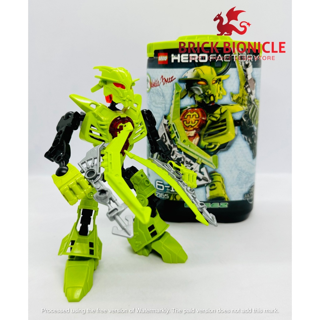 LEGO VIANTGE HERO FACTORY 3 MK - HERO FACTORY ASSEMBLY TOY - 7165 Natali Breez