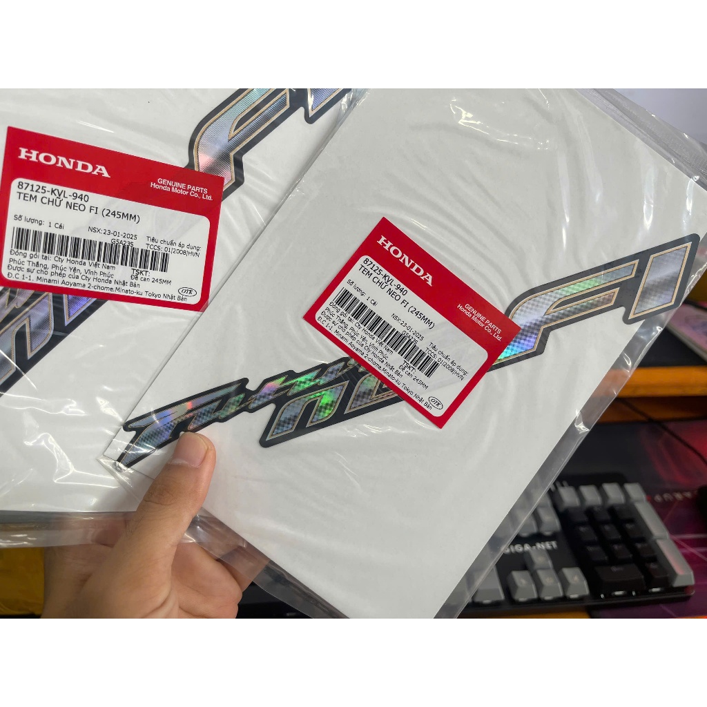 แสตมป์ซี่โครงตรา Fu Neo Fi 9 (1 ชิ้น) 87125KVL940