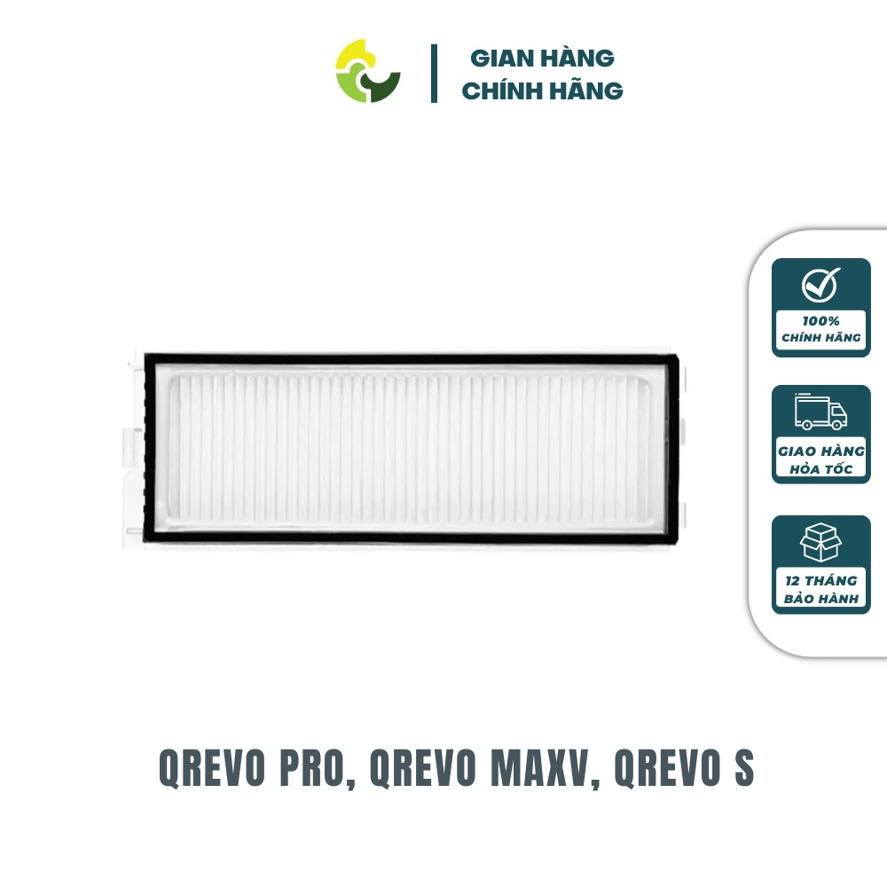 แผ่นกรอง HEPA Roborock Qrevo S, Qrevo Pro, Qrevo 5AE, Qrevo 798, Qrevo C Pro, Qrevo MaxV, Qrevo 5v1