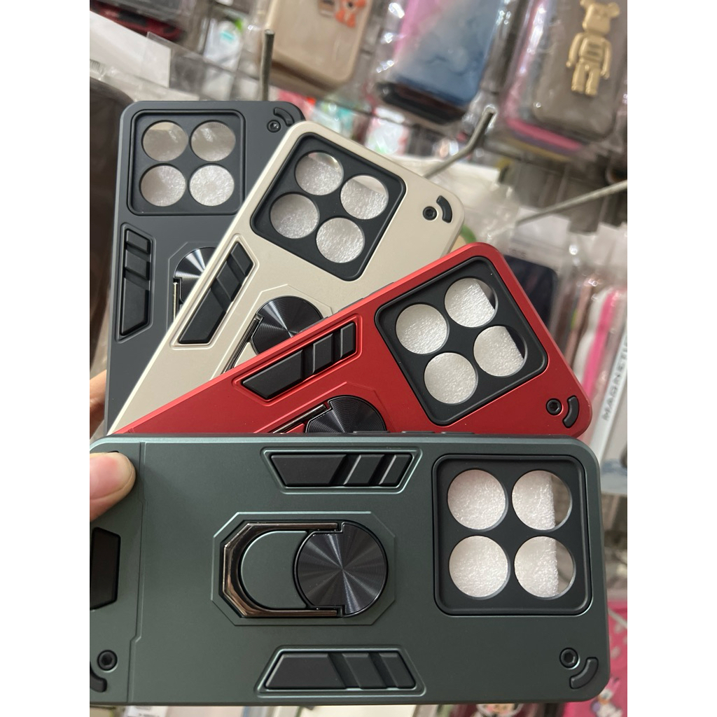 Xiaomi Redmi 14T/Redmi 14/Redmi 14C/ Redmi Note 14 Pro/Redmi 14T Pro _เคสกันกระแทกพร้อมขาตั้ง