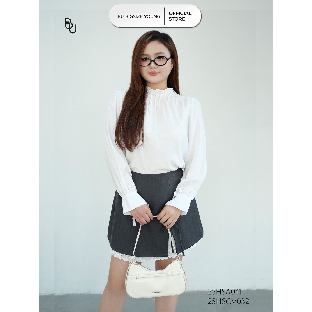 เสื้อคอปก BIGSIZE – 25HSA041 - [BU Bigsize Young]