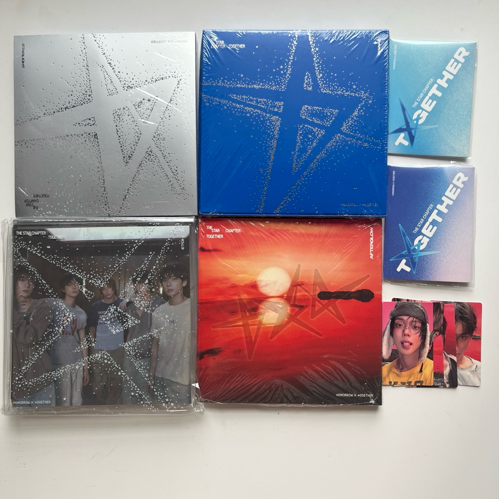 TXT Album The Star Chapter Together POB Weverse ของแท้ซีลเดิม