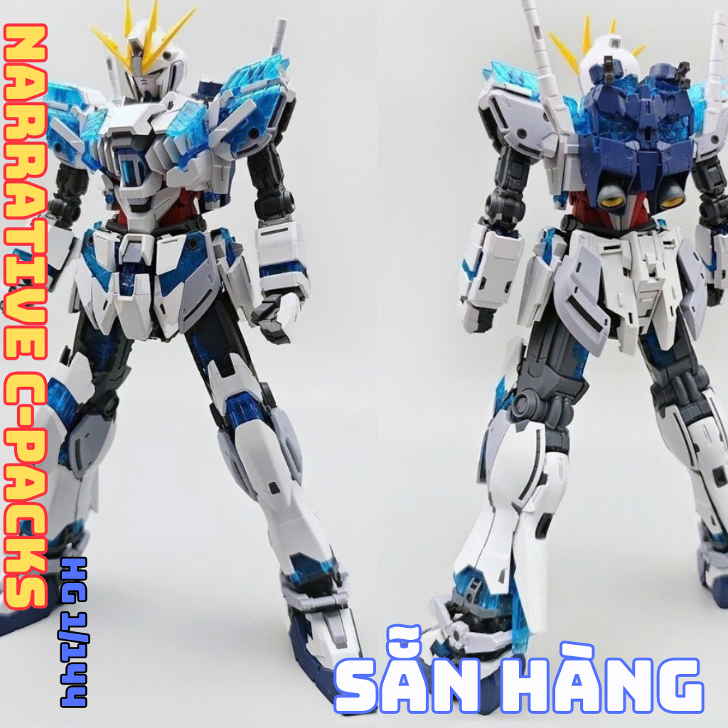 [AVAILABLE] HG RX-9/C Narrative C-Packs (สีภาพตื่นขึ้น)